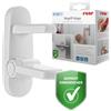 reer Fermaporta, sicurezza per bambini per porte di appartamento e ingresso, protezione maniglia per porta, fermaporta