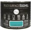 FLEUR DESIGNER'S PAINT | MULTI-SURFACE EGGSHELL Smalto Lavabile 3 in 1, Satinato, 375 ml, F59 Istanbul Interior, a Base Acqua, Adesione Diretta, Alta Resistenza, per Interno - Esterno, Made in Italy