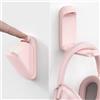 Lamicall Supporto per Cuffie con Gancio Adesivo Pieghevole, [500G Capacità di Carico] Gancio per Cuffie da Gioco sotto Scrivania per Airpods Max, HyperX, Sennheiser, Rosa