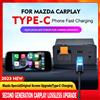 Guideforyou Type-c For Apple CarPlay Android Auto Wireless connection Bluetooth WIFI For Mazda 2 3 6 CX30 CX5 CX8 CX9 MX5 TK78669U0C Kit