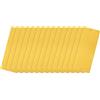 QUARKZMAN Alluminio Etichetta Vuota 50 x 22 x 0.25mm Incisione a Rettangolo Vuoti Carta con 2 Foro per Targhetta Macchina Etichetta Fai da te 15pz (Tonalità Oro)