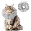 HMCEY Collare Protettivo Gatto,Recupero per Gatti Collare Post Operatorio Gatto,Morbido Gatti Collares Gattos Anti-Morso,Ortopedico Cane Collares Post Intervento Cane,Collara di Protezione per Ferite