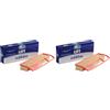SAFETY GUARD, THE PRODUCTS OF GHONIA GRO UFI Filters, Filtro Aria 30.265.00, Filtro Aria per Ricambio, Adatto a Auto, Applicabile su Diversi Modelli Alfa Romeo, Fiat, Ford, Lancia e Opel (Confezione da 2)