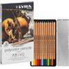 LYRA ASTUCCIO METALLO 12 pastelli colorati REMBRANDT POLYCOLOR Lyra L2001120
