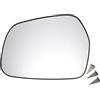 A ABSOPRO Specchio Retrovisore Sinistro per Kia Sorento 20-24 | Vetro Reale, Bianco, Riscaldato, Convesso, Diagonale 19.5cm, 2 PIN, Elettrico, Piastra di Supporto, Include 1 Pezzo