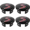 Hoite 4 coprimozzi ruota da 54 mm, adatti per Mini Cooper S JCW R53 R56 F56 F60, accessori per lo styling e la decorazione dell'auto.