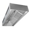 CAPPA A PARETE A COMPENSAZIONE CON FILTRI A LABIRINTO (SENZA MOTORE)