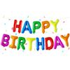UDRKFOPK Happy Birthday Banner Colorati,16 Palloncino Happy Birthday,Bandiera di Buon Compleanno Palloncino Festa Decorazioni per Feste di Compleanno, per Bambini, Uomini e Donne