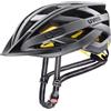 uvex city i-vo MIPS - leggero casco da città unisex - sistema MIPS - con luce a LED integrata - black matt - 52-57 cm