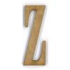 dayka Trade lettera in DM, Legno, Multicolore, 6 cm