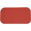 MSV Tappetino da Doccia Premium per Vasca da Bagno, Antibatterico, Antiscivolo, con Ventose, Rosso Terracotta, profumato di Rose, ca. 36 x 76 cm, Lavabile a 60 Gradi