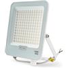 M Ledme - Napoli Plus Faretto proiettore LED bianco 150W, protezione IP65, regolabile da luce fredda a calda 2700K-6500K, illuminazione per esterni, per l'uso in giardini, patii, parcheggi