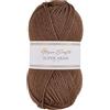 Utopia Crafts Super Aran - Filato per lavori a maglia e uncinetto, 100 g, colore: beige caldo