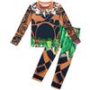 Lito Angels Costume Oceania per Bambino, Felpe Maglie a Manica Lunga e Pantaloni, Taglia 2-3 Anni, Marrone