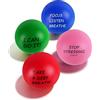 Ainiv 4Pz Antistress per Bambini e Adulti, Palline Squeeze Antistress in Schiuma, Pallina Antistress per Festa, Regali di Compleanno, Giocattoli da spremere per Ansia, Fidget, Tensione - Ispirante