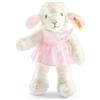 Steiff Peluche Agnello Sogni d'oro, dolce animale di stoffa per bambini, bambine e neonati da 0 mesi, Friends, 28 cm, rosa, 239625