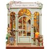 CUTEBEE Book Nook Kit: Casetta Fai da Te con Luce LED, Set Creativo per Adulti, Decorazione Casa/Libreria (Champs-Élysées Florist)