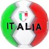 CUCUBA Pallone da Calcio Italia da Allenamento o Partita Colore Verde Bianco Rosso Scudetto Tricolore Misura 5