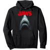 Jaws Shark In Dark Waters Classic Icon Felpa con Cappuccio