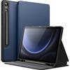 JETech Custodia per Samsung Galaxy Tab S10 Lite / S10 FE / S9 FE 10,9 Pollici con S Pen Holder, Sottile Folio Stand Protettiva Tablet Cover, Multi-Angolo Visualizzazione (Blu Marino)