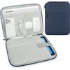Dadanism 9-11 Pollici Tablet Borsa Imbottita per iPad (A16) 11, iPad Air 11 M4/M3, iPad Pro 11 M5/M4, iPad 10a Gen/Air 5 10,9, iPad 9/8/7a Gen 10,2, Galaxy Tab A11+ 11, Tab M11 11, Grigio-Blu