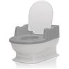 Reer SitzFritz - WC per bambini, vasino e vasino, colore: grigio