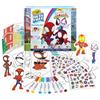 BINNEY&SMITH - CRAYOLA Crayola Color Wonder Activity Set Spidey, 40+ Pezzi