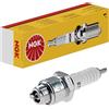 NGK Candela accensione 3510 Raccordo-SAE svitabile Elettrodo centrale-Nichel 1 Elettrodo di massa Non schermato con sede-tenuta piatta Apertura chiave: 20,8 mm Lunghezza filettatura: 9,5mm