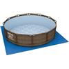 Bestway 58002-6 Tappetino base per piscina fuori terra fino a 366 cm