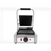 Beckers Piastra Grill Elettrica L1 - Piastra Superiore e Inferiore Lisce - Dimensione Piano Cm 22,5 x 23