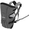 asalvo 17277 - marsupio, Unisex, colore: Grigio