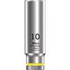 Wera 05004507001 Chiave a Bussola 1/4, Giallo Brillante, 10.0 mm