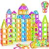 Crenova Costruzioni Magnetiche, Blocchi Costruzioni Magnetici er Bambini 3 Anni,Giochi per Bambini Giochi Montessori per ragazzi e ragazze di 3 4 5 6 7 8 annii, 60 Pezzi Blocchi Magnetici
