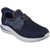 Skechers Delson 3.0 Roth Calzature da Uomo in Tessuto Color Taupe/Marrone - EUR 43