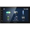 Kenwood DMX129DAB Autoradio 2 DIN 6.8" Touch Screen DAB+ Bluetooth Nero