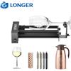 Longer Kit di aggiornamento a rulli rotanti LONGER per incisore laser 360 ° Rotazione, diametro regolabile 6-300 mm per RAY5 5W 10W 20W Laser B1 Se