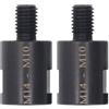 Fyearfly 2 Pezzi Adattatore Convertitore per Smerigliatrice Angolare, Adattatore per Smerigliatrice Angolare M10-M14 In Acciaio Crv Con Connettore da Femmina A Maschio per Albero Smerigliatrice (M14 a M10)