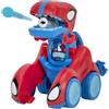Spidey veicolo da 20 cm trasformabile in t-rex racer