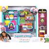 Squish a longs playset trolley con accessori e personaggi