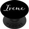 Diseños personalizados con nombres de ch Irene nome da donna personalizzato PopSockets PopGrip Intercambiabile