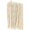 FERRIBIELLA Bastoncini Bianchi Arrotolati Snack Cani - 20pz, 160g, 12 cm