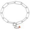 HS SPRENGER Collare Herm Sprenger in Acciaio Inox Opaco - 57 cm x 3 mm