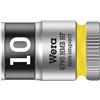Wera 05003744001 8790 HMB HF - Inserto per chiave a bussola ciclop con attacco da 3/8 con funzione di supporto, 10 x 29 mm, 10