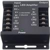Optonica 6326 amplificatore striscia led rgb 12-24v potenza 288w/576w ferro nero