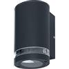LEDVANCE LED ENDURA BEAM GAP Wall Down GU10 Appplique per 1 Sorgente Luminosa GU10, luce Design per Esterni, per Illuminazione Indiretta su un Lato con Anello Trasparente in Alluminio, Grigio (Scuro)