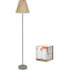 LEDVANCE Decor Raffia verde-marrone in rafia e metallo, E27, altezza 1600