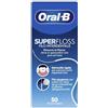 Oral B Superfloss 50 Pezzi Filo Interdentale Per Apparecchi Ortodontici e Ponti