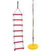 Bambini Albero Appeso Corda Corda Altalena E Scala Rampicante Giocattolo Set