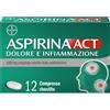 Aspirina ACT Dolore e Infiammazione Trattamento per Febbre e Dolore 12 Compresse