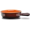 Terrecotte Lotti Casseruola Tegame in Terracotta Valdelsa con 1 Manico - 24 cm